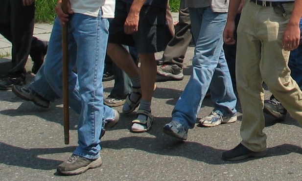 Potrącono jedenastu pielgrzymów