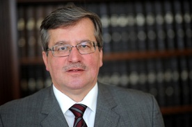 Prezydent Bronisław Komorowski