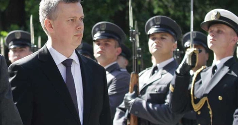 Minister obrony narodowej Tomasz Siemoniak