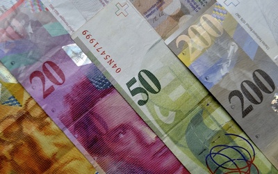 Szwajcarski frank po 3,98 zł
