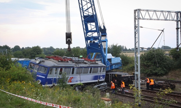 Zarzut dla maszynisty pociągu
