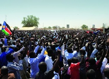 Ogłoszenie wyników referendum wywołało ogromną radość w południowym Sudanie