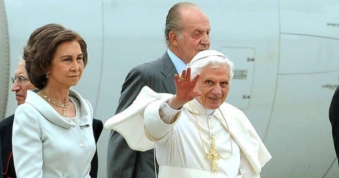 Benedykt XVI w Madrycie
