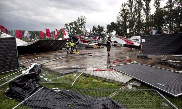 Belgia: Zawaliła się scena, są ofiary