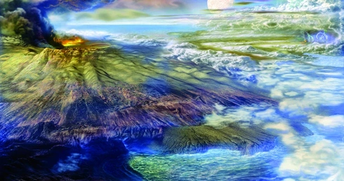Atmosfera i oceany wczesnej Ziemi miały inny skład chemiczny niż dzisiejsze.