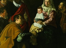 Diego Rodríguez de Silva y Velázquez, "Pokłon Trzech Króli".