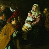 Diego Rodríguez de Silva y Velázquez, "Pokłon Trzech Króli".