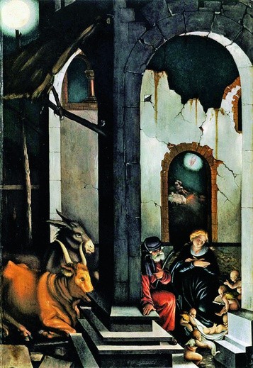 Hans Baldung Grieg, "Boże Narodzenie"