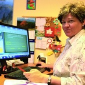 Agnieszka Koterla prowadzi przez internet lekcje dla małych dzieci.