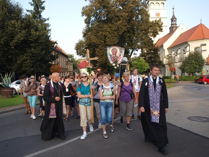 Wymarsz 400. Pielgrzymki Żywieckiej na Jasną Górę