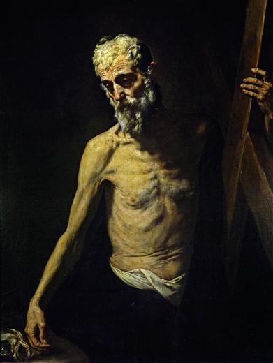 José de Ribera, "Św. Andrzej".