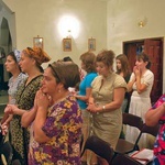 Modlitwa w kaplicy nuncjatury