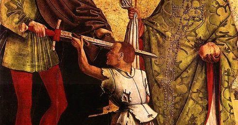 Mistrz z Uttenheim, "Św. Marcin z Tours i św. Mikołaj z Bari".