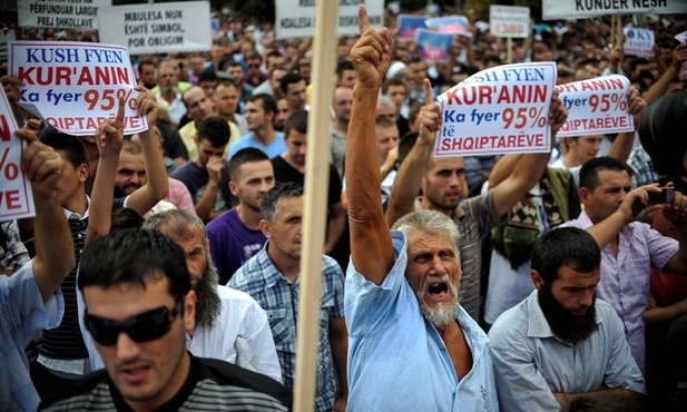 Kosowo: Muzułmanie  protestowali 
