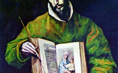 Dominikos Theotokopulos, zwany El Greco, "Święty Łukasz".