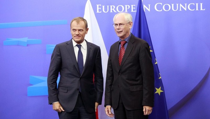 Premier Tusk w Brukseli