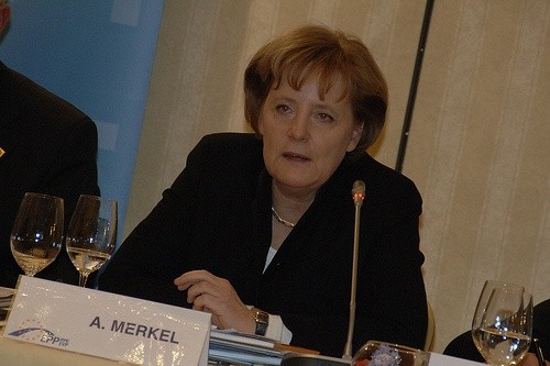 Merkel o plajcie Grecji