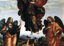 Marco d‘Oggiono, "Trzej archaniołowie".