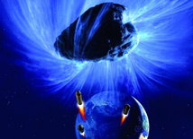 Na asteroidach wylądowały dwa statki.