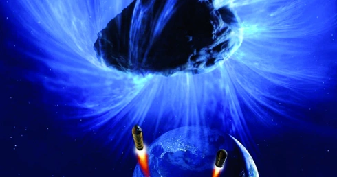 Na asteroidach wylądowały dwa statki.