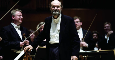 Arvo Pärt podczas koncertu w Kopenhadze w 2008 r.