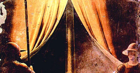 Piero della Francesco, "Sen Konstantyna Wielkiego".