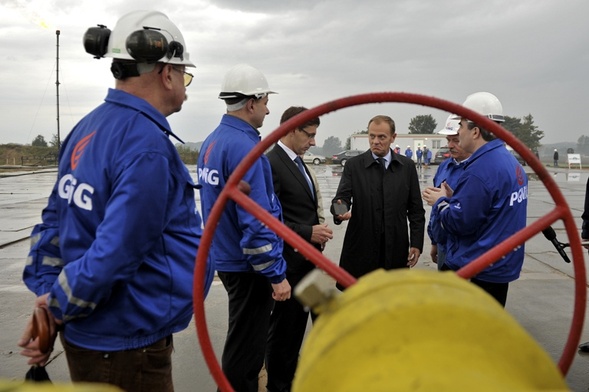 Tusk: gaz łupkowy od 2014 roku