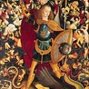 Mistrz z Zafra, „Św. Michał Archanioł”, olej i tempera na desce, 1495–1500 Muzeum Prado, Madryt