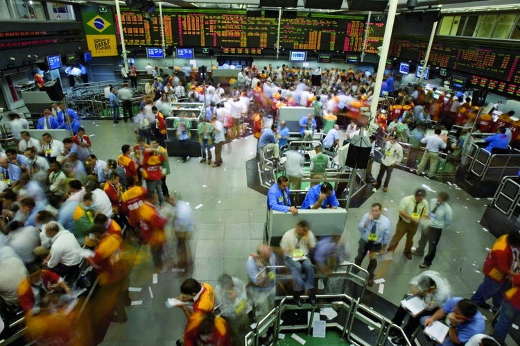 Bovespa - giełda w São Paulo.