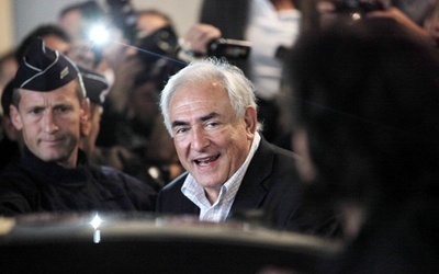 Konfrontacja Strauss-Kahna z pisarką