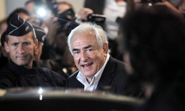 Konfrontacja Strauss-Kahna z pisarką