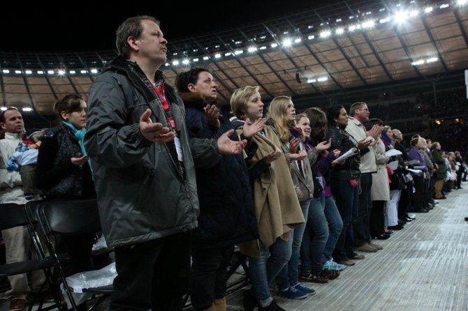 Berlin: Msza Św. na Stadionie Olimpijskim