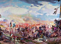 „Bitwa pod Grunwaldem” Tadeusza Popiela i Zygmunta Rozwadowskiego.