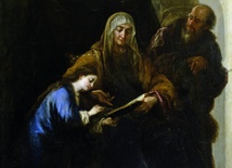 Juan Carreño de Miranda, „Św. Anna ucząca Maryję czytać”