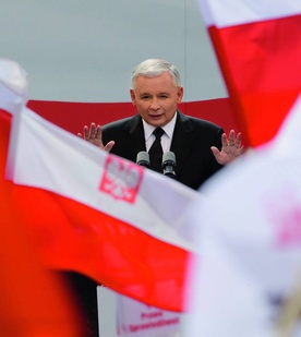 Jarosław Kaczyński oficjalnie rozpoczął kampanię wyborczą 22 maja.