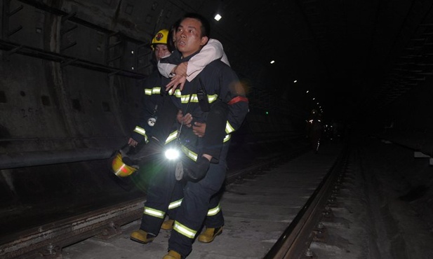 Chiny: Zderzenie pociągów, 240 rannych 