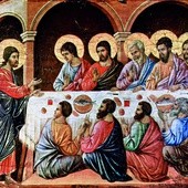 Duccio da Buoninsegna, „Jezus ukazuje się Apostołom”.