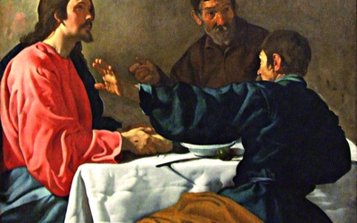 Diego Rodríguez de Silva y Velázquez, "Wieczerza w Emaus".