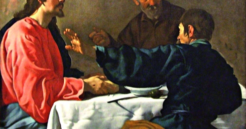 Diego Rodríguez de Silva y Velázquez, "Wieczerza w Emaus".