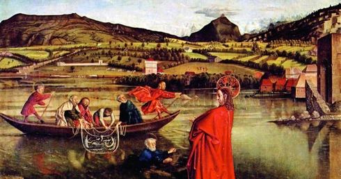 Konrad Witz, "Cudowny połów"