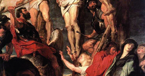 Peter Paul Rubens, „Śmierć na krzyżu”.