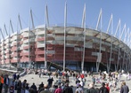 Tysiące ludzi na Stadionie Narodowym