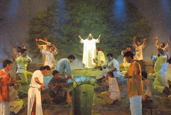 Jezus dotyka trędowatych
