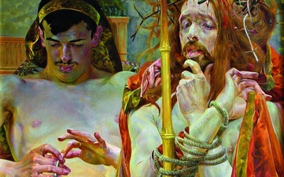 Jacek Malczewski, „Chrystus przed Piłatem”