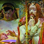 Jacek Malczewski, „Chrystus przed Piłatem”