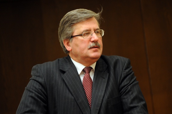 Prezydent Bronisław Komorowski