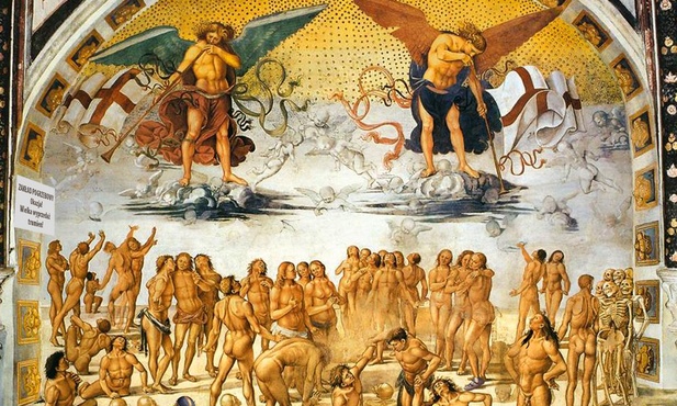 Luca Signorelli, „Zmartwychwstanie ciał” (1499–1502)