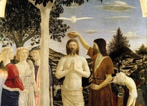 Piero della Francesca, "Chrzest Chrystusa"