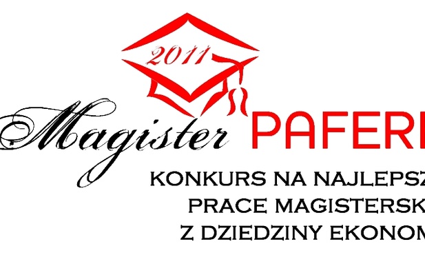 Konkurs na najlepszą pracę magisterską z dziedziny ekonomii