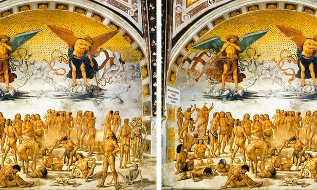 Luca Signorelli, „Zmartwychwstanie ciał” (1499–1502)